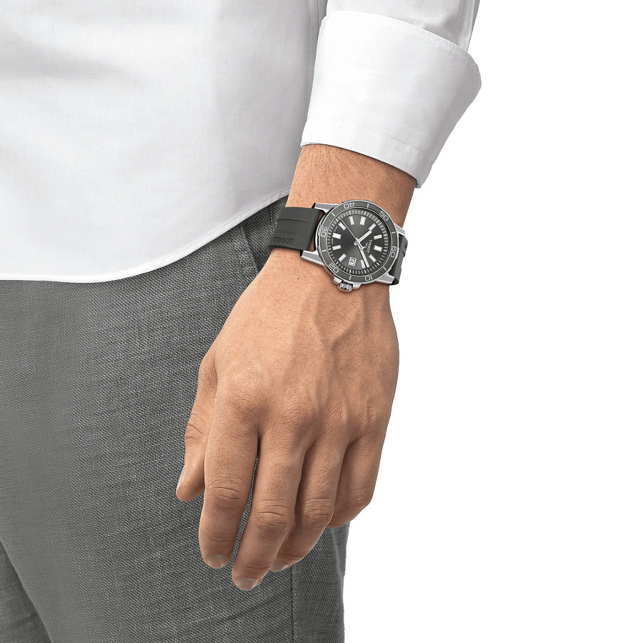 Часы Tissot Supersport Gent T125.610.17.081.00 — кварцевые, сталь металл