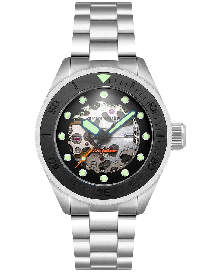 Часы Spinnaker Piccard SP-5135-11 — мужские, черный