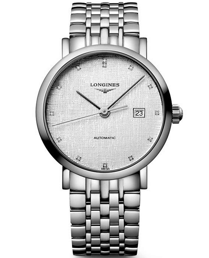Часы Longines Elegant Collection L4.910.4.77.6 — женские, серебристый