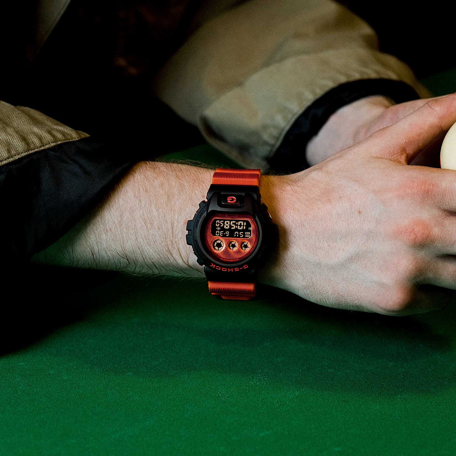 Часы Casio G-Shock DW-6900TD-4DR (DW-6900TD-4) — электронные, пластик