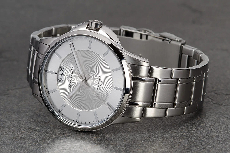 Часы Jacques Lemans Classic 1-1540E — мужские, нержавеющая сталь