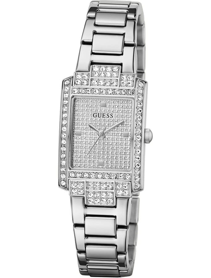 Часы Guess Bejeweled GW0995L1 — кварцевые, металл сталь