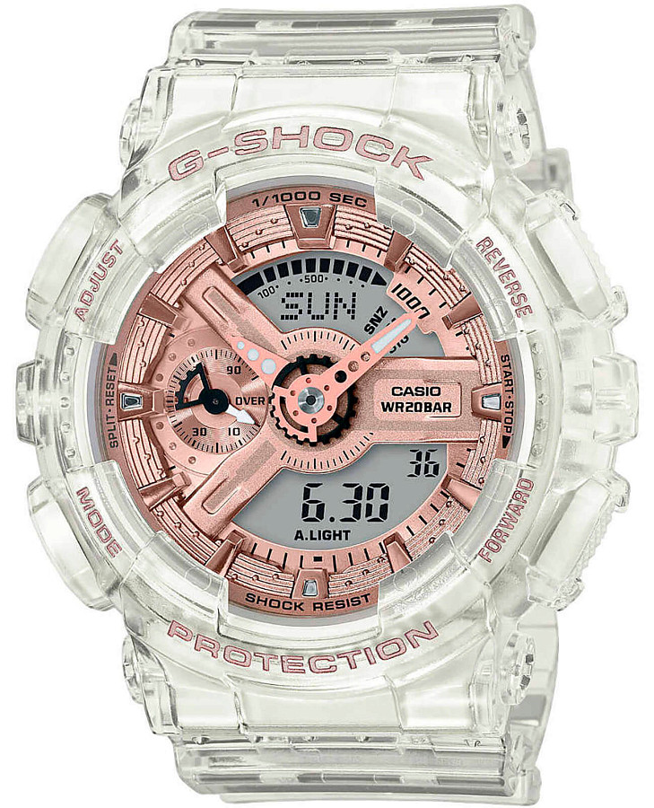 Часы Casio G-Shock GMA-S110SR-7A — женские, розовый