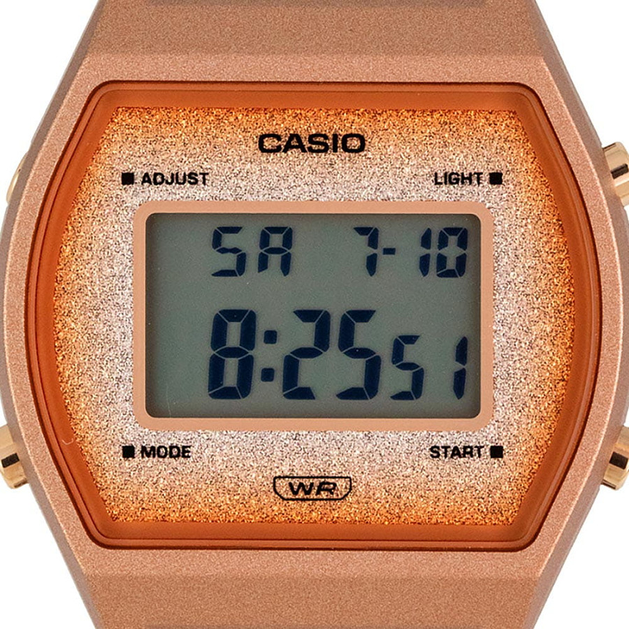 Часы Casio Vintage B640WCG-5EF — мужские, сталь с ip покрытием