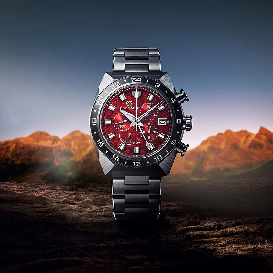 Часы Seiko Grand Sport SBGC275G — механические, титан
