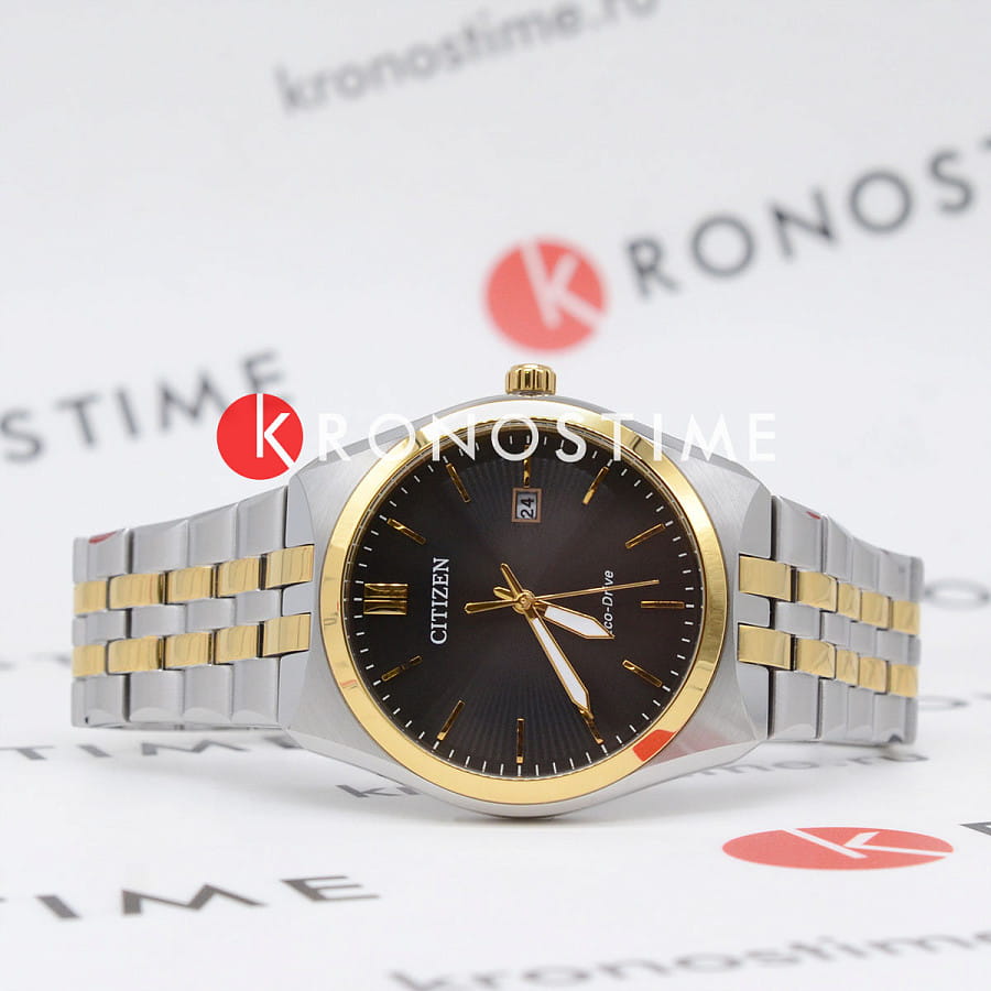 Часы Citizen Eco-Drive BM7334-58E — кварцевые, металл сталь