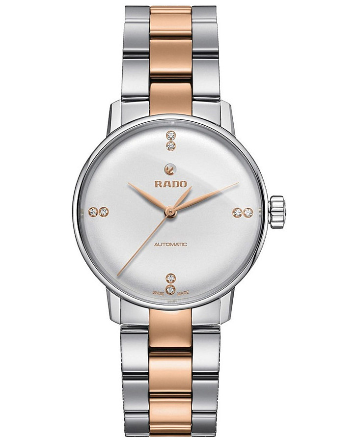 Часы Rado Coupole Classic Automatic Diamonds R22862722 — женские, белый