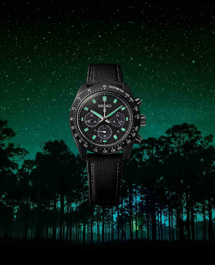 Часы Seiko Prospex Speedtimer SSC923P1 — мужские, нейлон