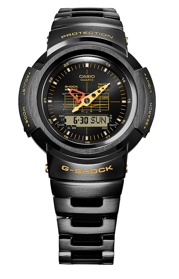 Часы Casio G-Shock AWM-500GC-1AJR — Япония, электронные