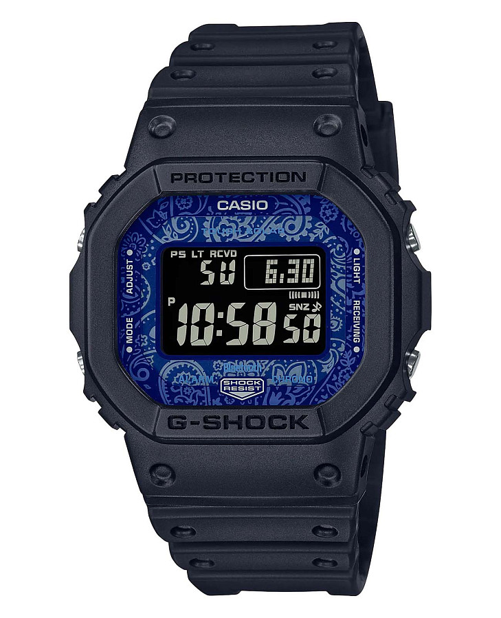 Часы Casio G-Shock GW-B5600BP-1ER — мужские, синий