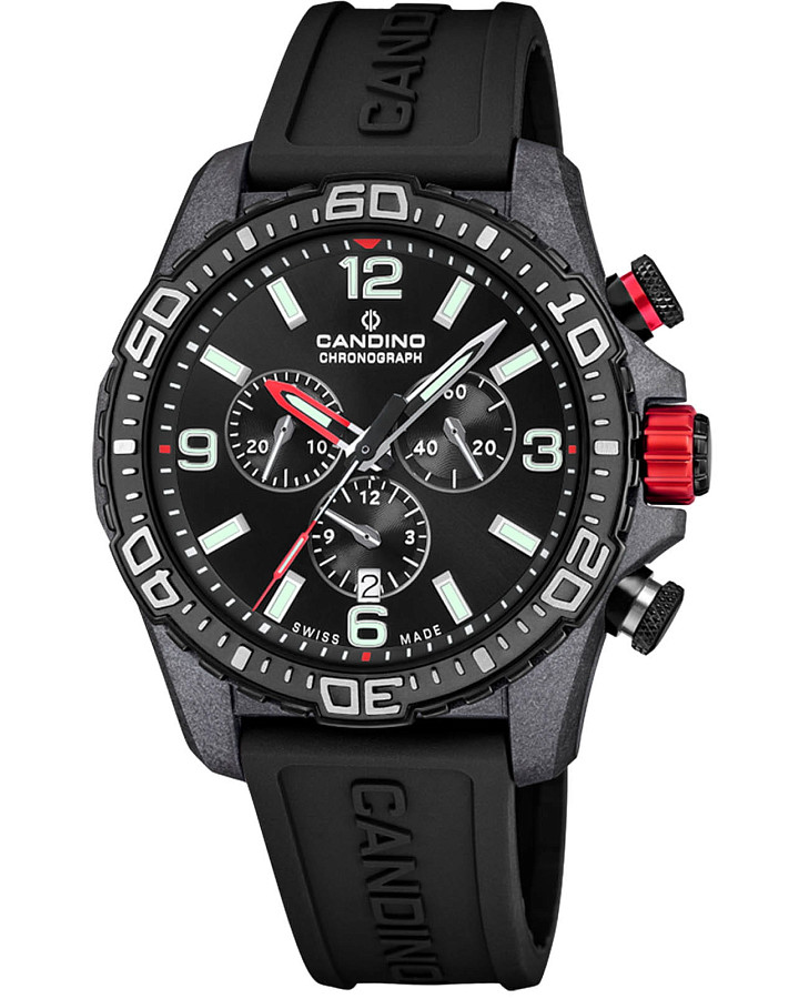 Часы Candino Chronos C4779/7 — мужские, черный