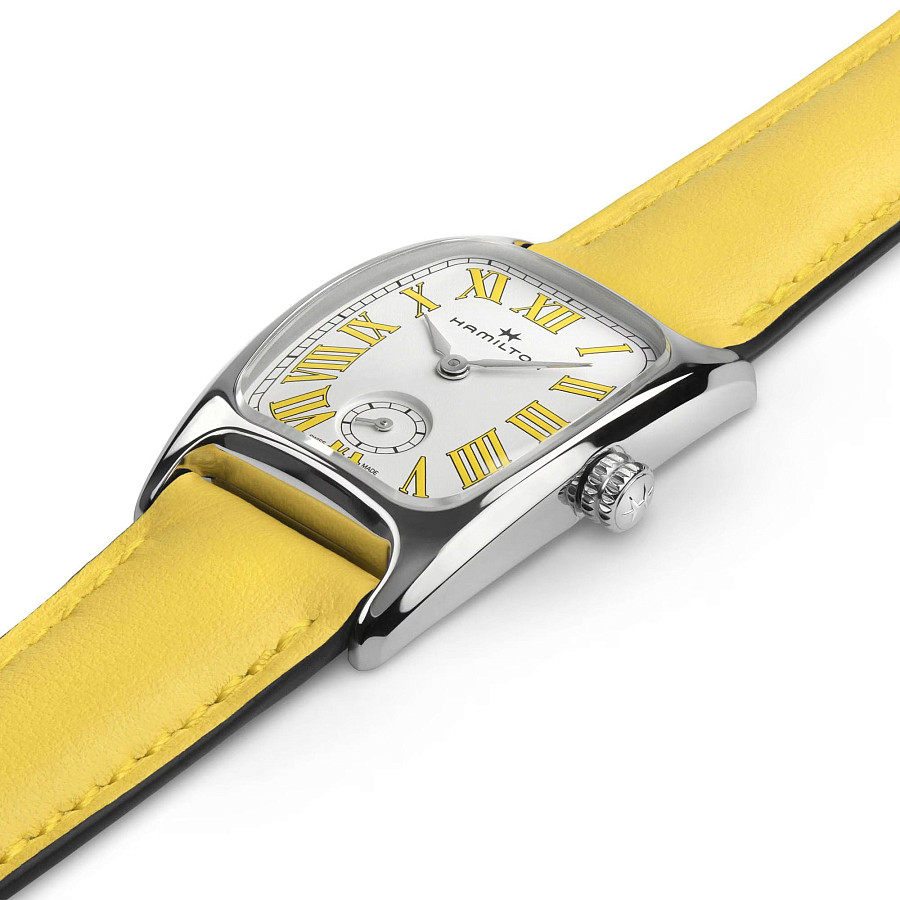 Часы Hamilton American Classic Boulton Small Second Quartz H13321812 — кожаный, женские