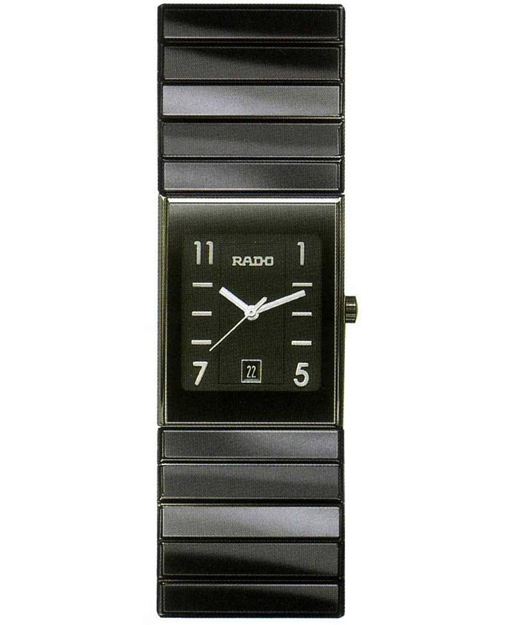 Часы Rado Ceramica R21348202 — женские, черный