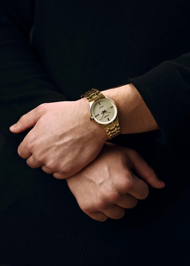Часы Citizen Eco-Drive Axiom BM7652-52P — кварцевые, металл сталь