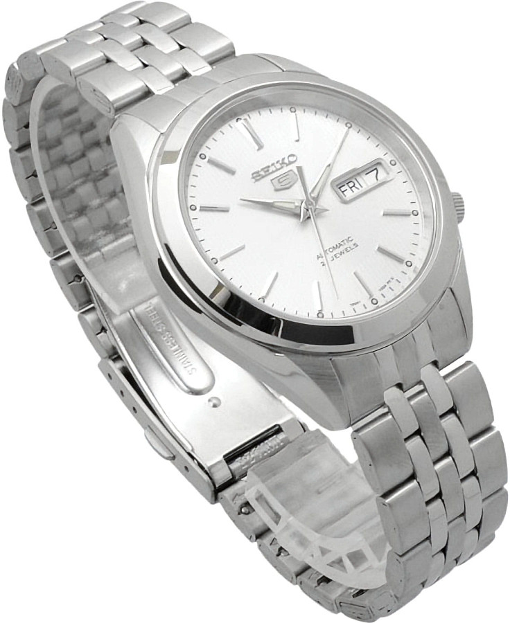 Часы Seiko 5 Regular SNKL15K1 — белый, механические
