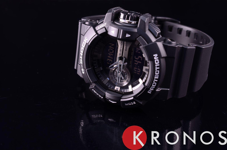 Часы Casio G-Shock GA-400GB-1A — электронные