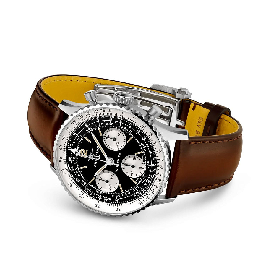 Часы Breitling Navitimer B09 Chronograph 41 Miles Davis AB09501A1B1X1 — сталь металл, Швейцария