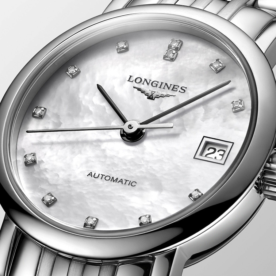 Часы Longines Elegant Collection L4.309.4.87.6 — механические, сталь металл