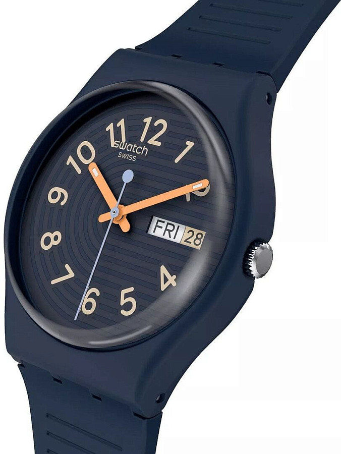 Часы Swatch Gent Biosourced Standard SO28I700 — Швейцария, кварцевые