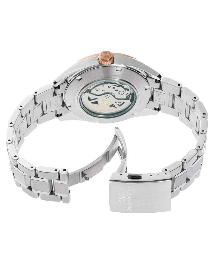 Часы Orient Star RE-AV0123G (RK-AV0123G) — серебристый, металл сталь