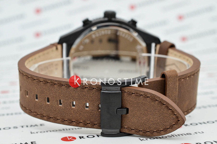 Часы Fossil Brox BQ2802 — мужские, кожаный