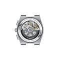 Швейцарские механические наручные часы Tissot PRX Automatic Chronograph 42 mm T137.427.11.041.01 с хронографом, фото 3