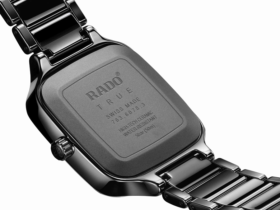 Часы Rado True Square Automatic R27078172 — керамика, Швейцария
