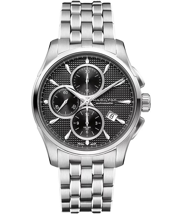 Часы Hamilton Jazzmaster Auto Chrono H32596131 — мужские, черный
