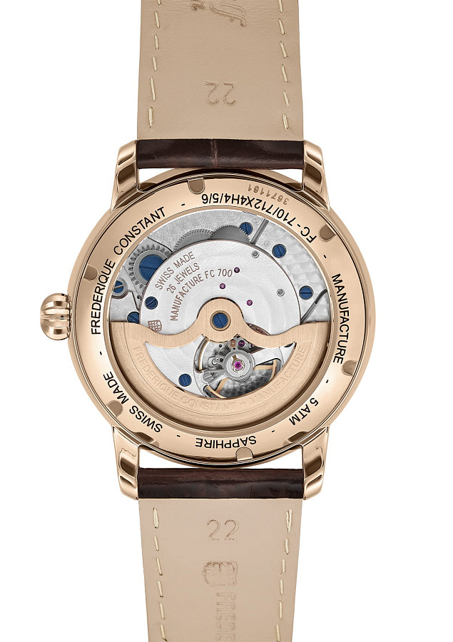 Часы Frederique Constant Classic Manufacture FC-710MC4H4 — сталь металл, Швейцария