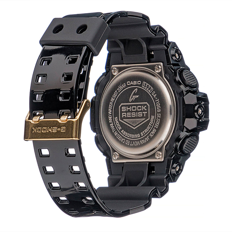 Часы Casio G-Shock GA-710GB-1A — артикул GA-710GB-1A