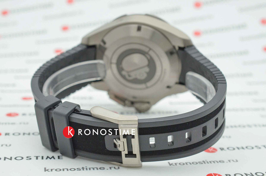 Часы Hamilton Khaki Navy Frogman Titanium Auto H77805335 — титан, каучук