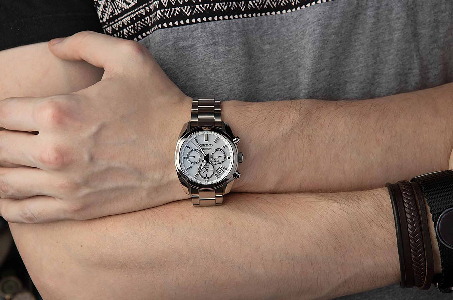Часы Seiko Astron GPS Solar SSH047J1 — нержавеющая сталь, мужские