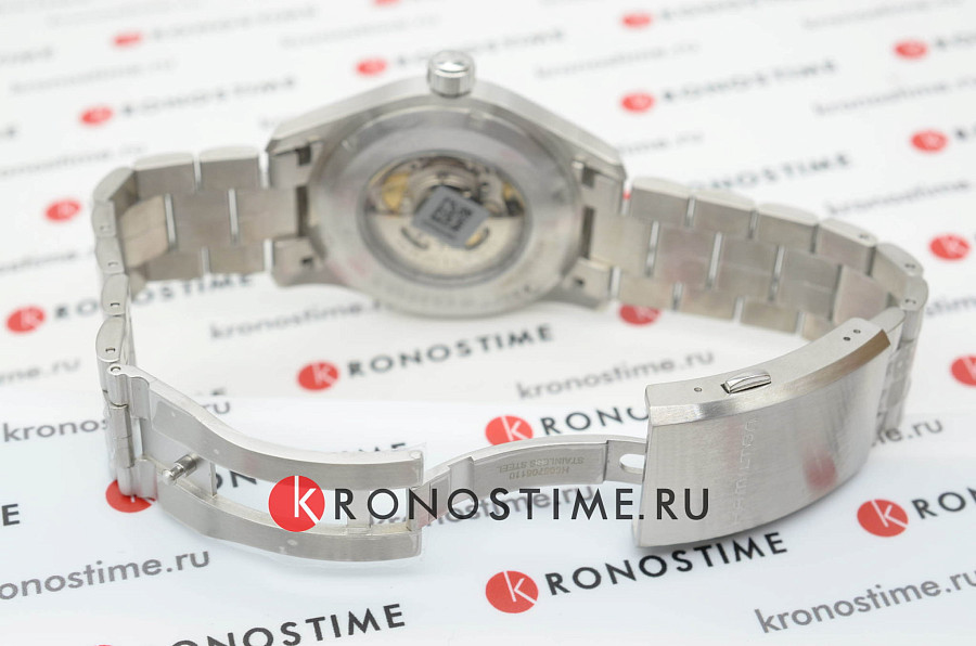Часы Hamilton Khaki Field Auto H70515137 — черный, сталь
