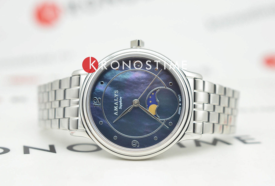 Часы Amalys Simone AMW-203 — кварцевые, сталь металл
