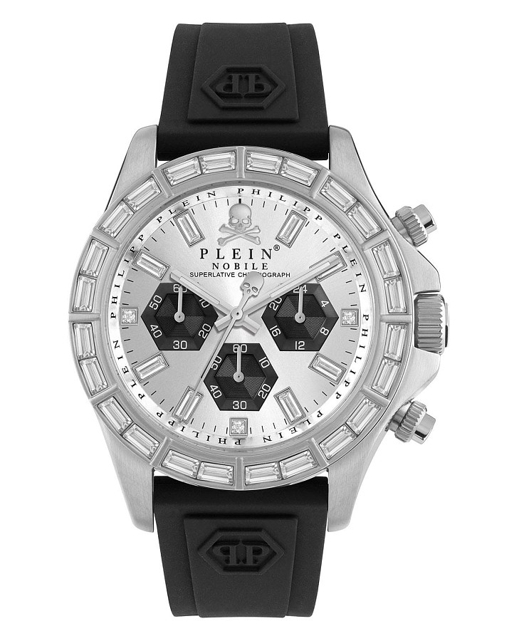 Часы Philipp Plein Nobile Racing PWVAA0123 — мужские, серебристый