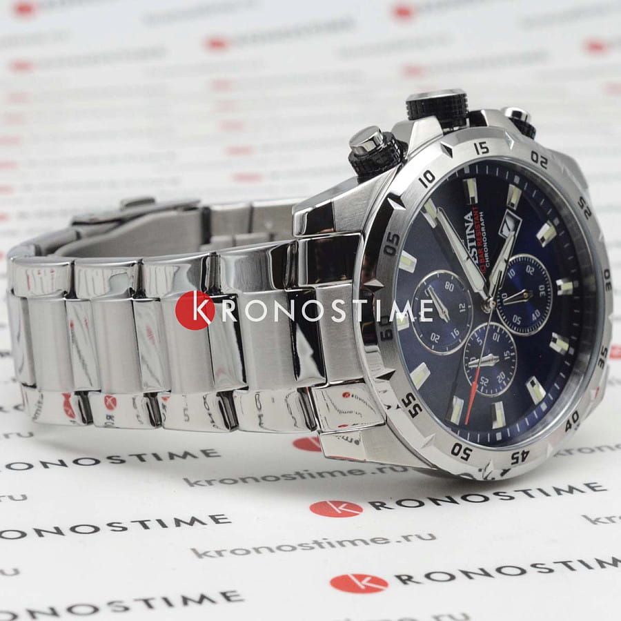 Часы Festina Chrono Sport F20463/2 — металл сталь, Испания