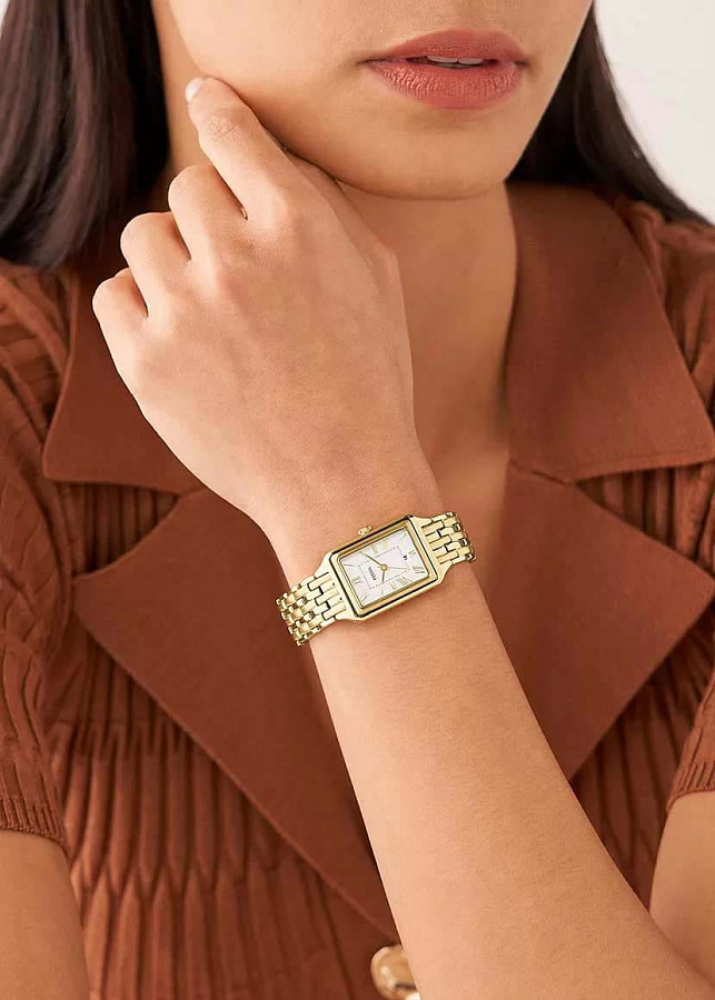 Часы Fossil Raquel ES5220 — женские, нержавеющая сталь с ip-покрытием