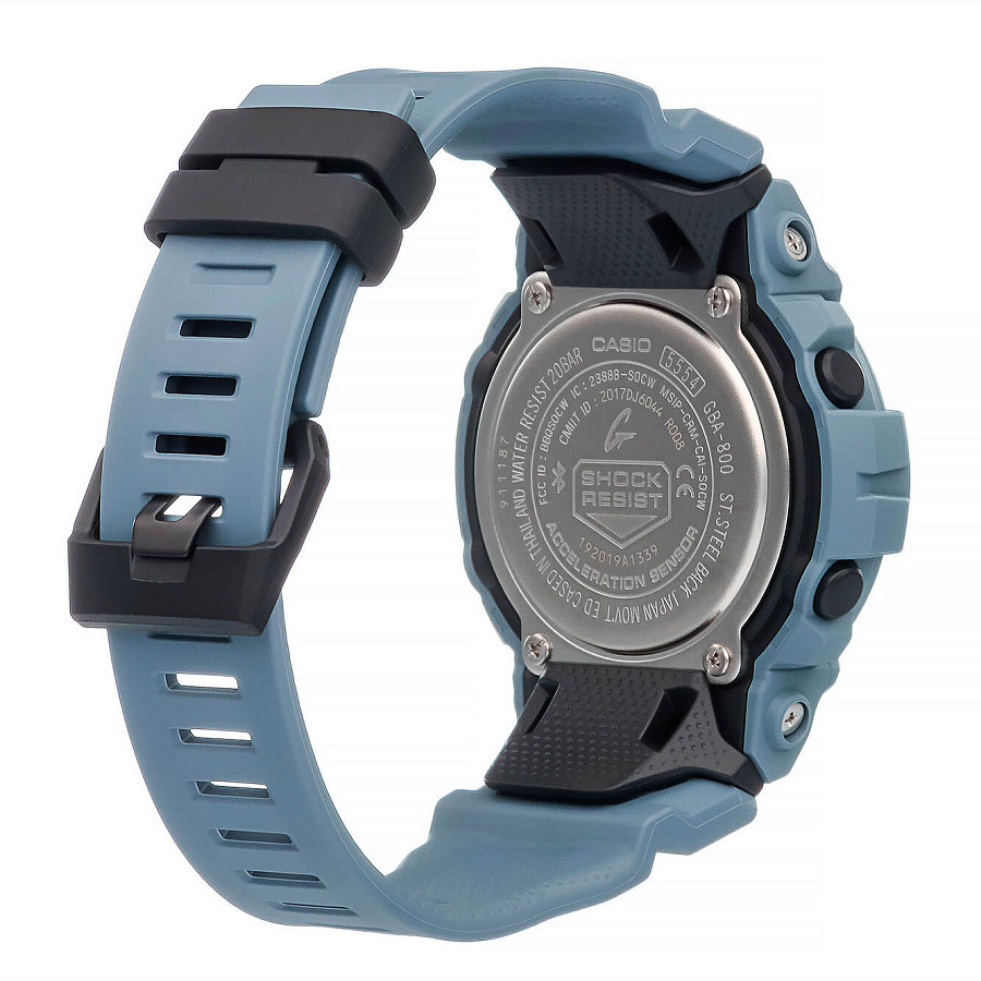 Часы Casio G-Shock GBA-800UC-2A — пластик, мужские