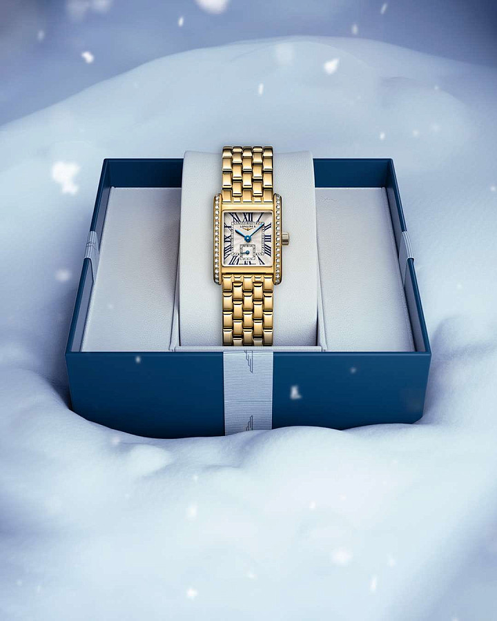 Часы Longines Mini DolceVita L5.200.7.71.6 — кварцевые, Швейцария, женские