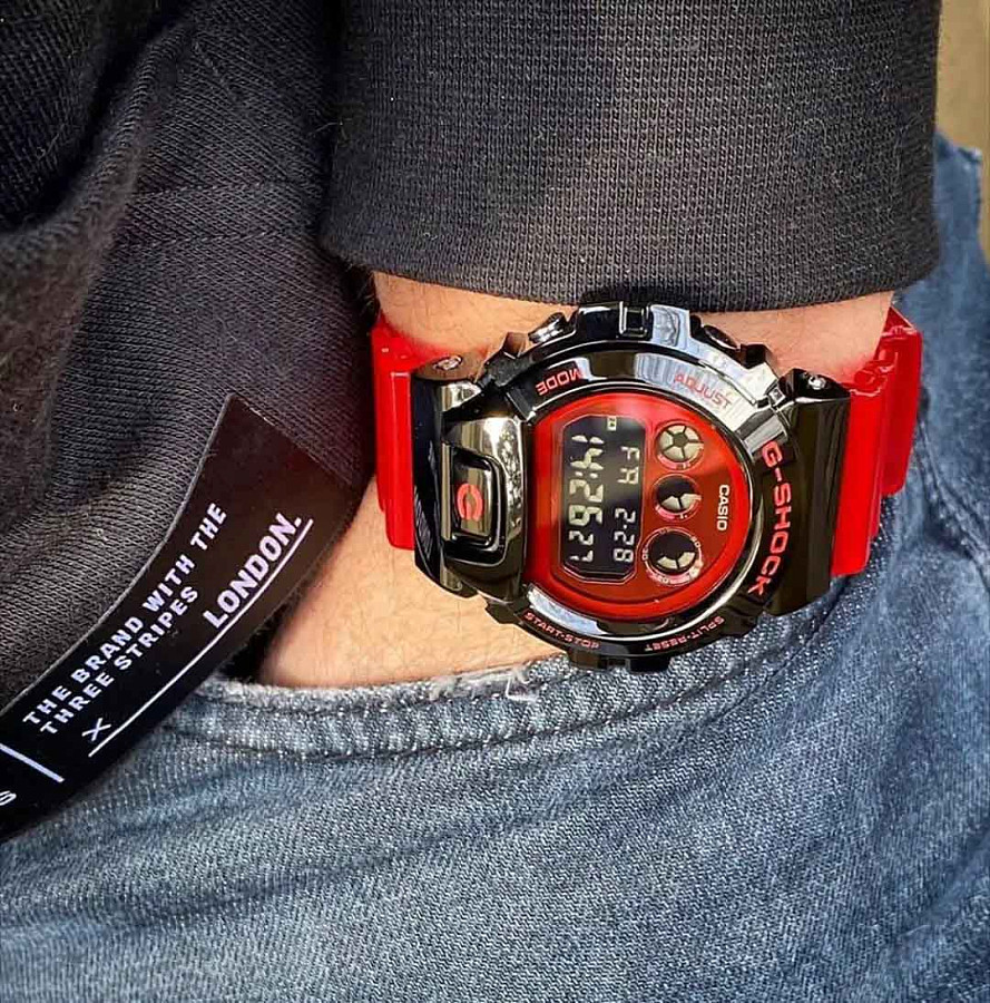Часы Casio G-Shock GM-6900B-4ER — полимер, мужские