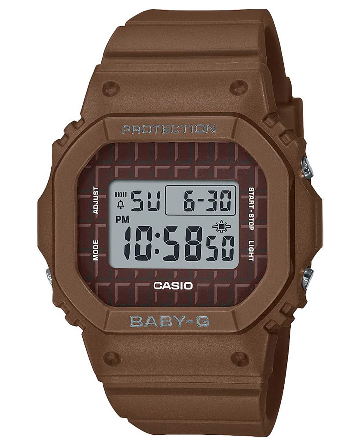 Часы Casio Baby-G BGD-565USW-5 — женские, серый