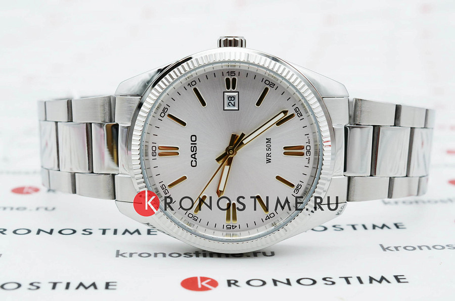 Часы Casio Collection MTP-1302PD-7A1 — нержавеющая сталь, мужские