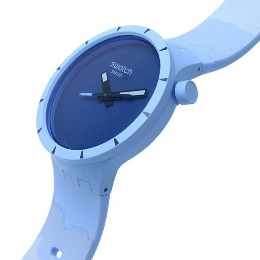 Часы Swatch Big Bold Bioceramic SB03N102 — силикон, мужские
