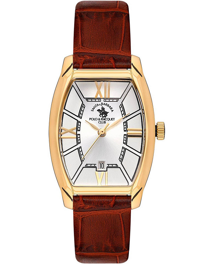 Часы Santa Barbara Polo & Racquet Club Unique SB.1.10558-4 — женские, серебристый