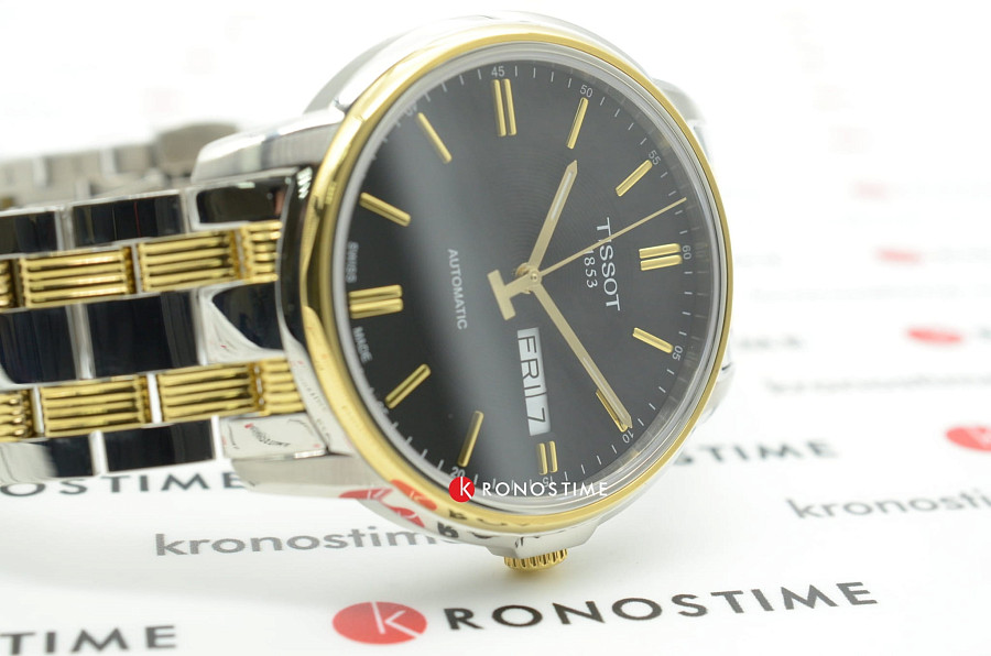 Часы Tissot Automatics III T065.430.22.051.00 — механические, металл сталь