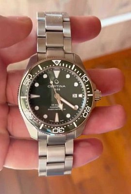 Фото покупателя: Швейцарские механические наручные часы Certina DS Action Diver C032.607.11.091.00