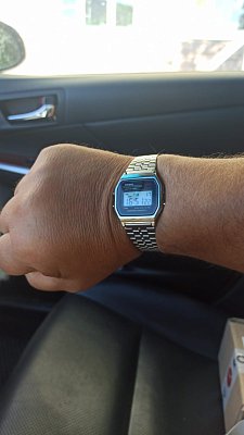 Фото покупателя: Японские наручные часы Casio Vintage A-159WA-N1DF (A159WA-N1)