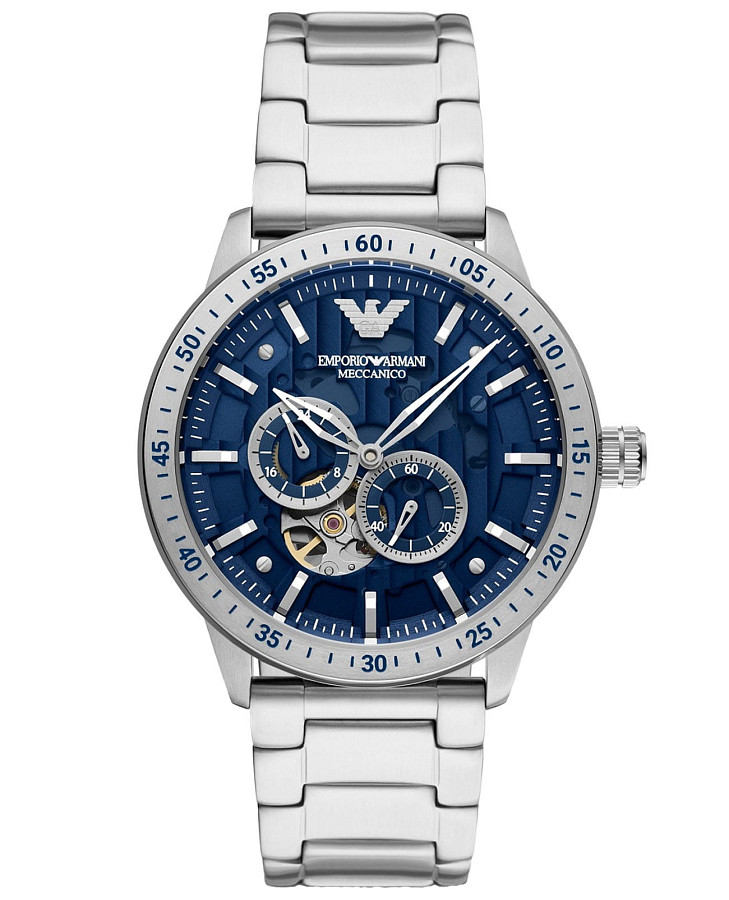 Часы Emporio Armani Mario AR60052 — мужские, синий