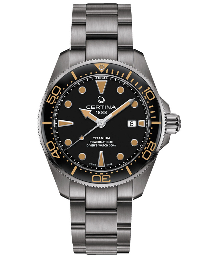 Часы Certina DS Action Diver C032.607.44.051.00 — мужские, черный