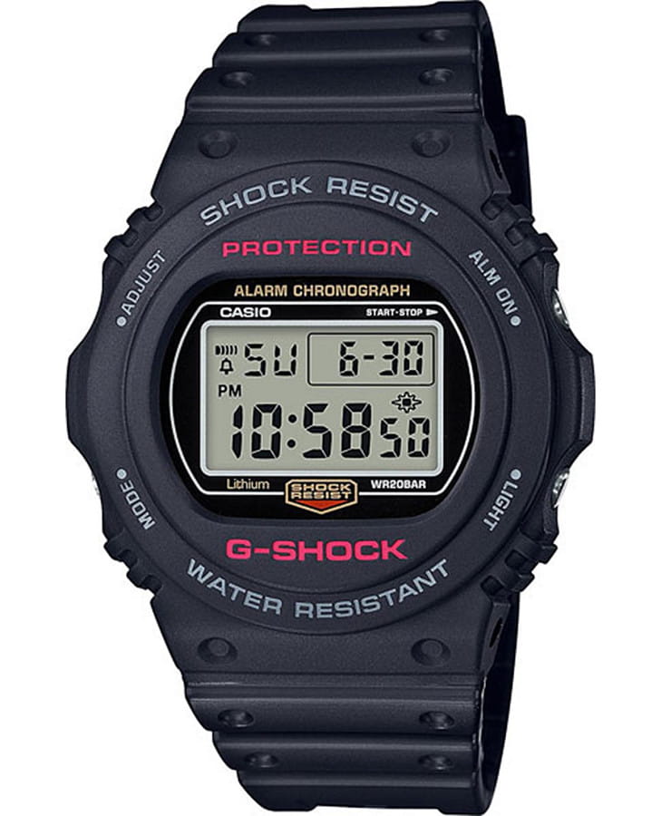 Часы Casio G-Shock DW-5750E-1E — мужские, черный